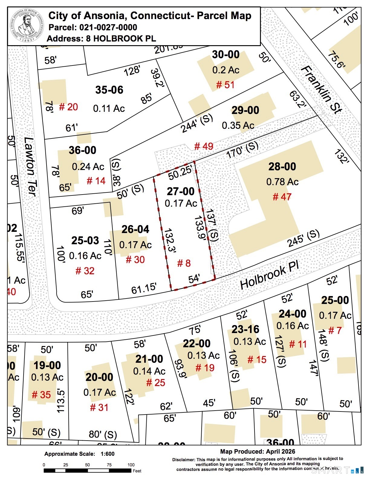 8 Holbrook Place Ansonia CT 06401