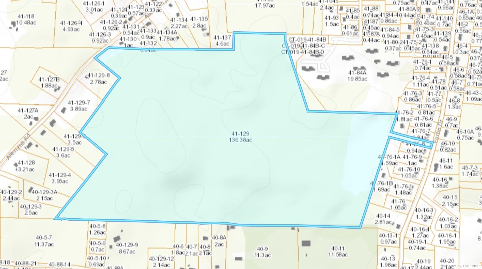 Allen Hill Road Brooklyn CT 06234