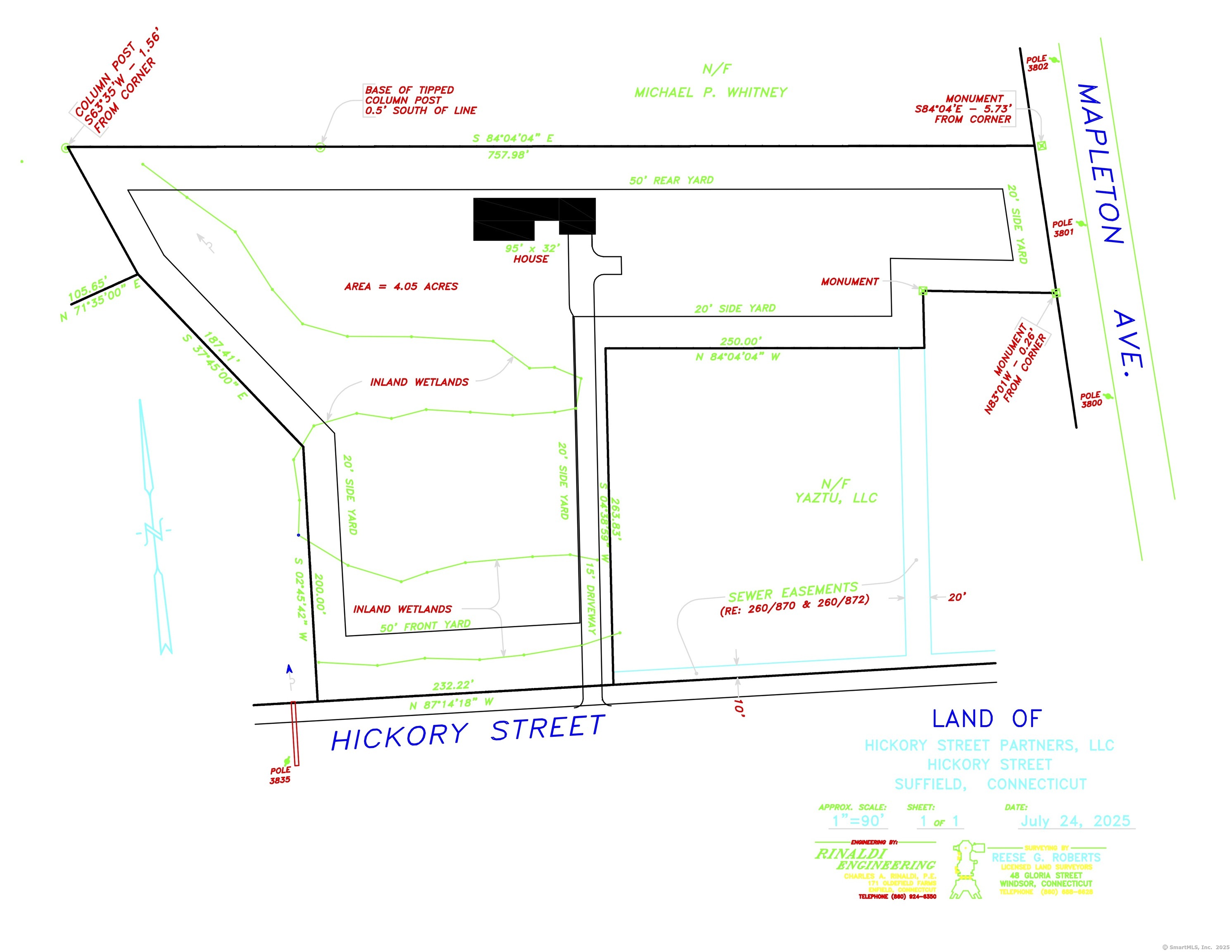 Hickory Street Suffield CT 06078