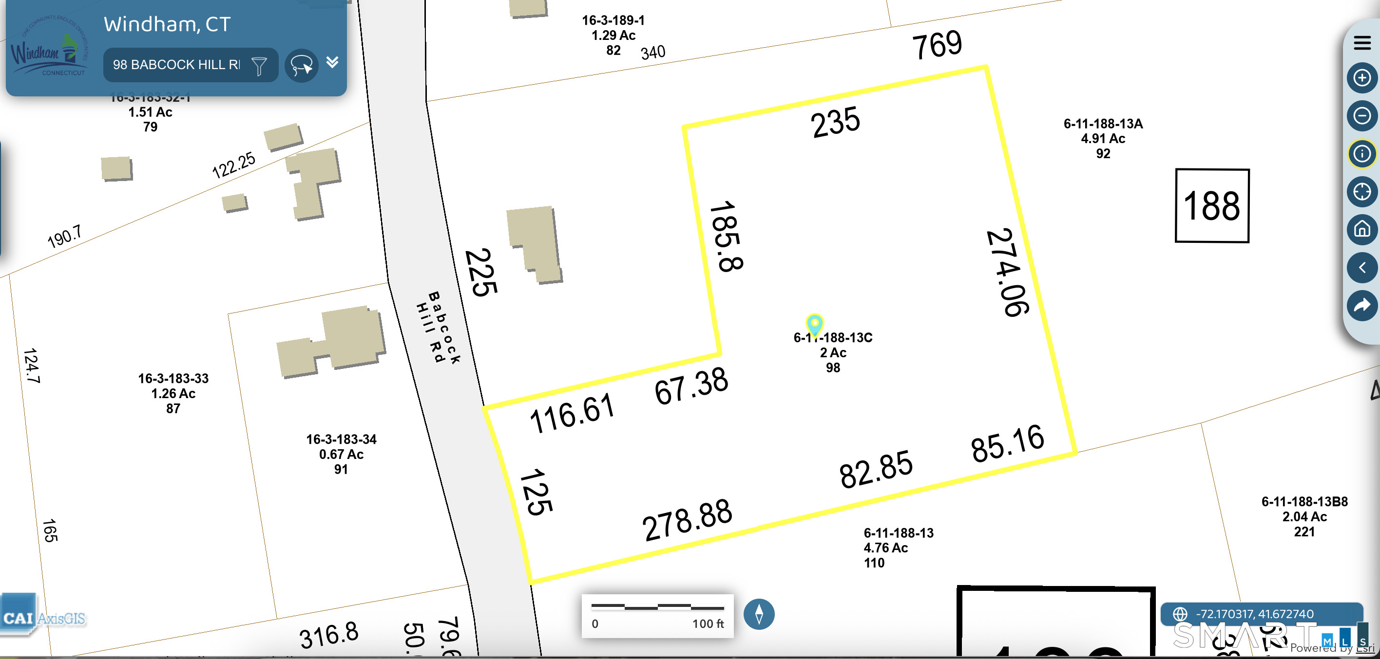 98 Babcock Hill Road Windham CT 06266