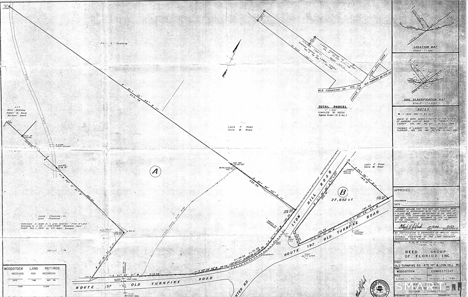 Lyon Hill Road Woodstock CT 06281