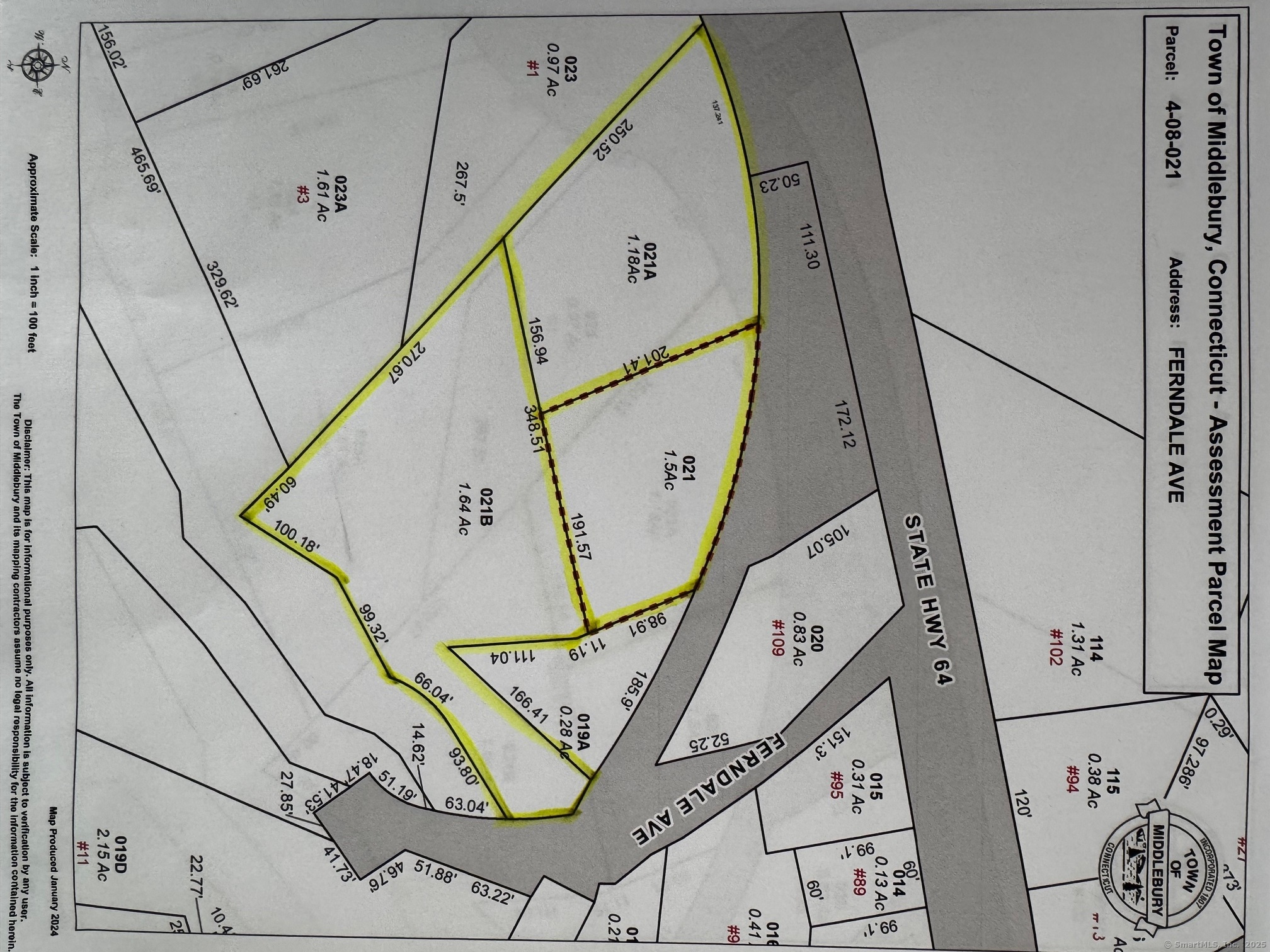 Ferndale Avenue Middlebury CT 06762