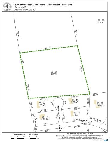 Merrow Road Coventry CT 06238