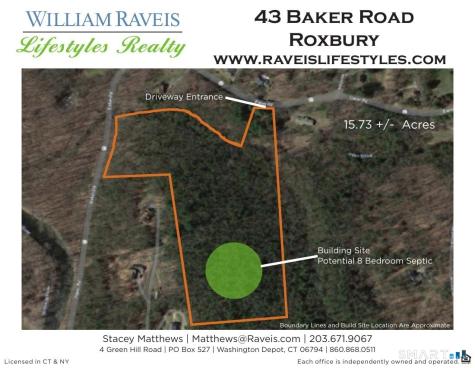 43 Baker Road Roxbury CT 06783