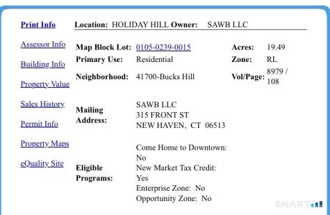 Holiday Hill Waterbury CT 06701
