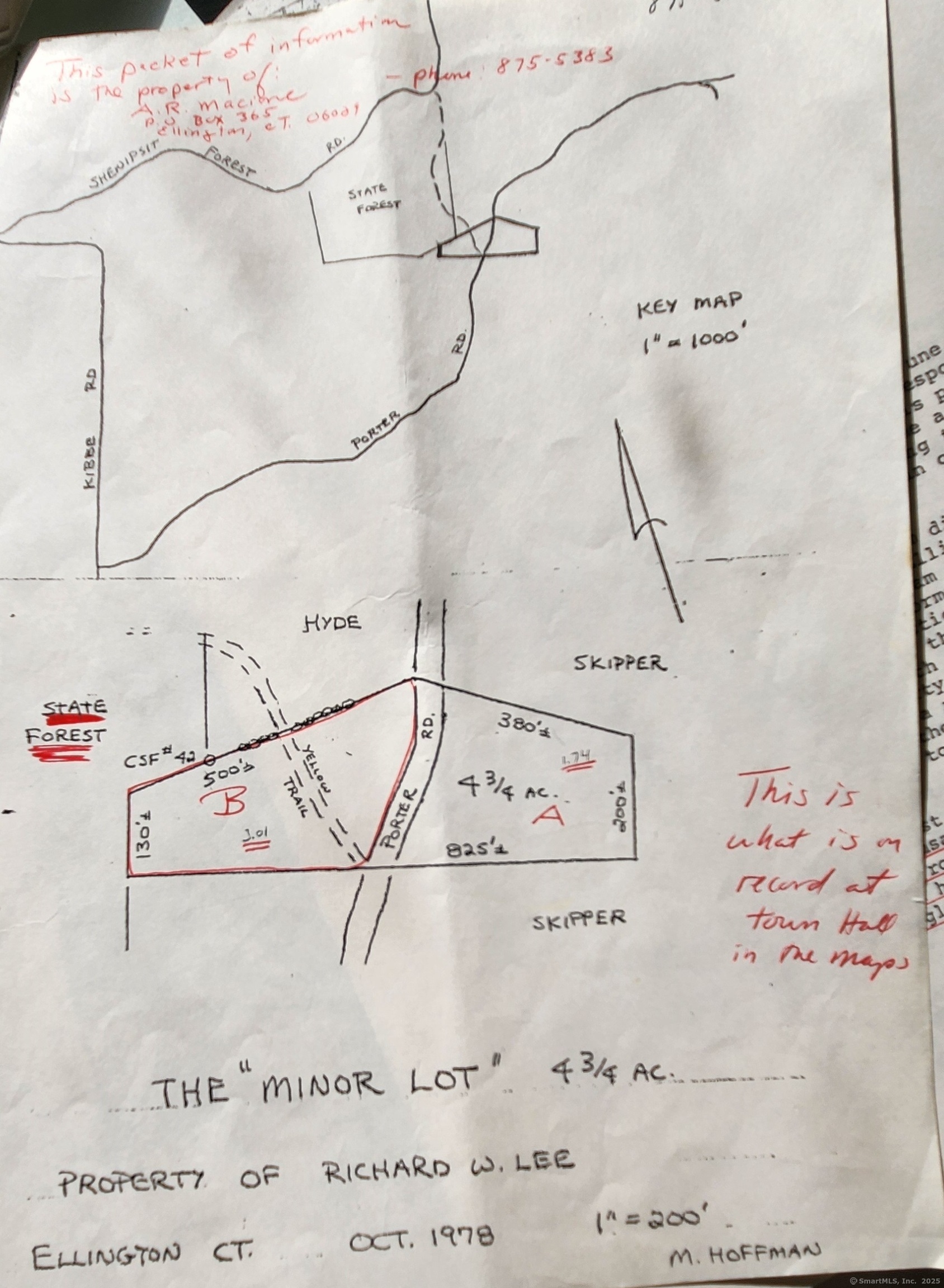 Porter Road Ellington CT 06029