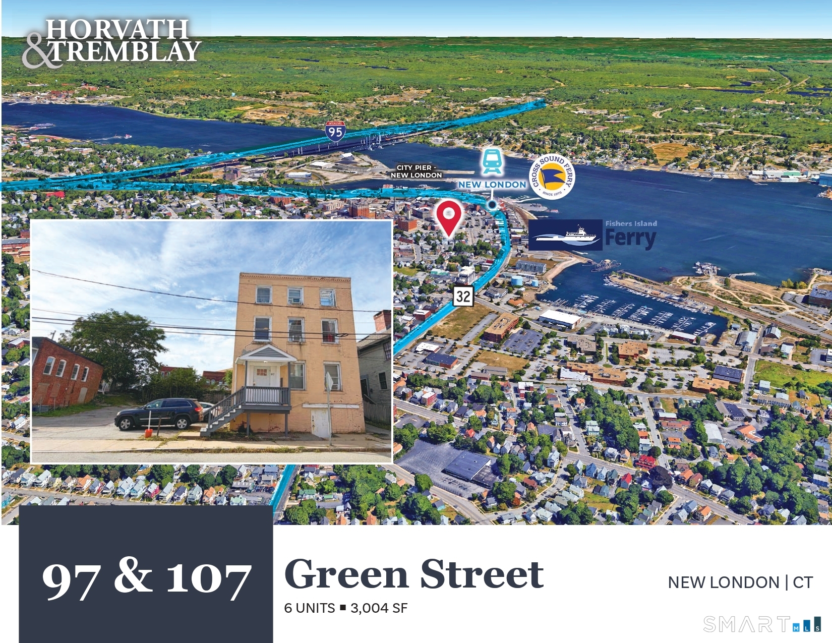 97 & 107 Green Street New London CT 06320