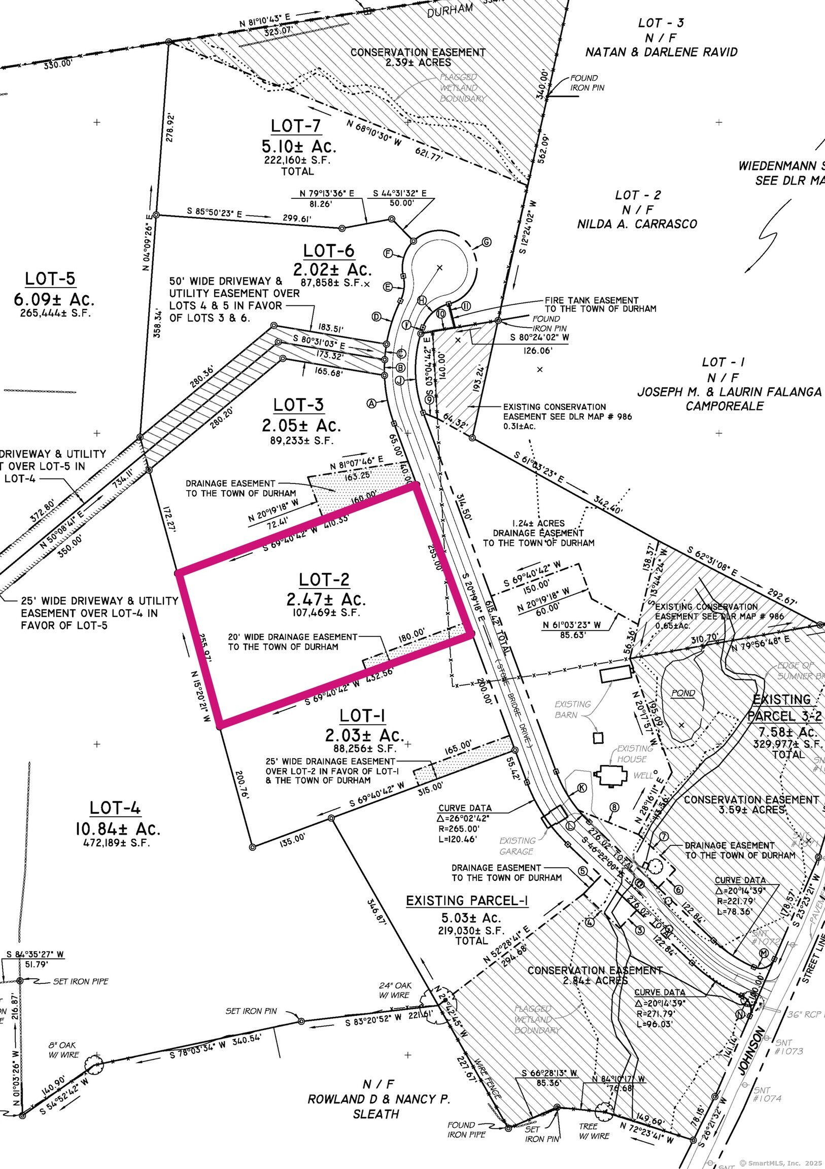 Lot 2 Stonebridge Lane Durham CT 06422