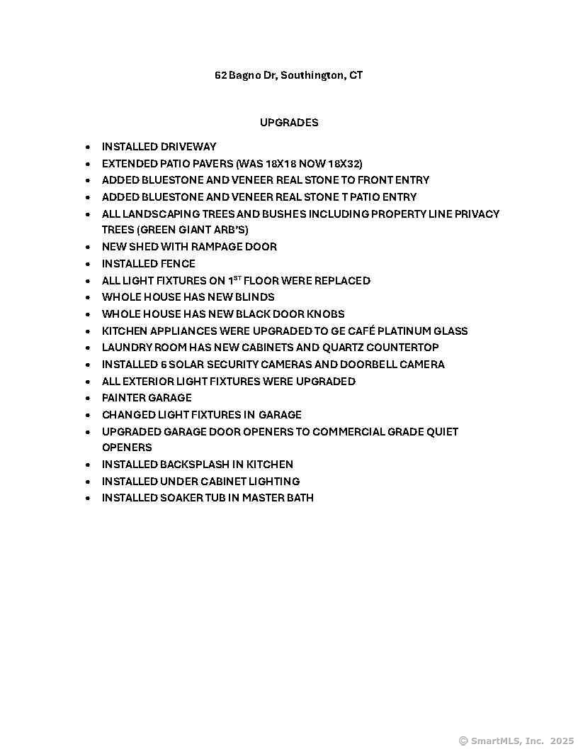 62 Bagno Drive Southington CT 06489