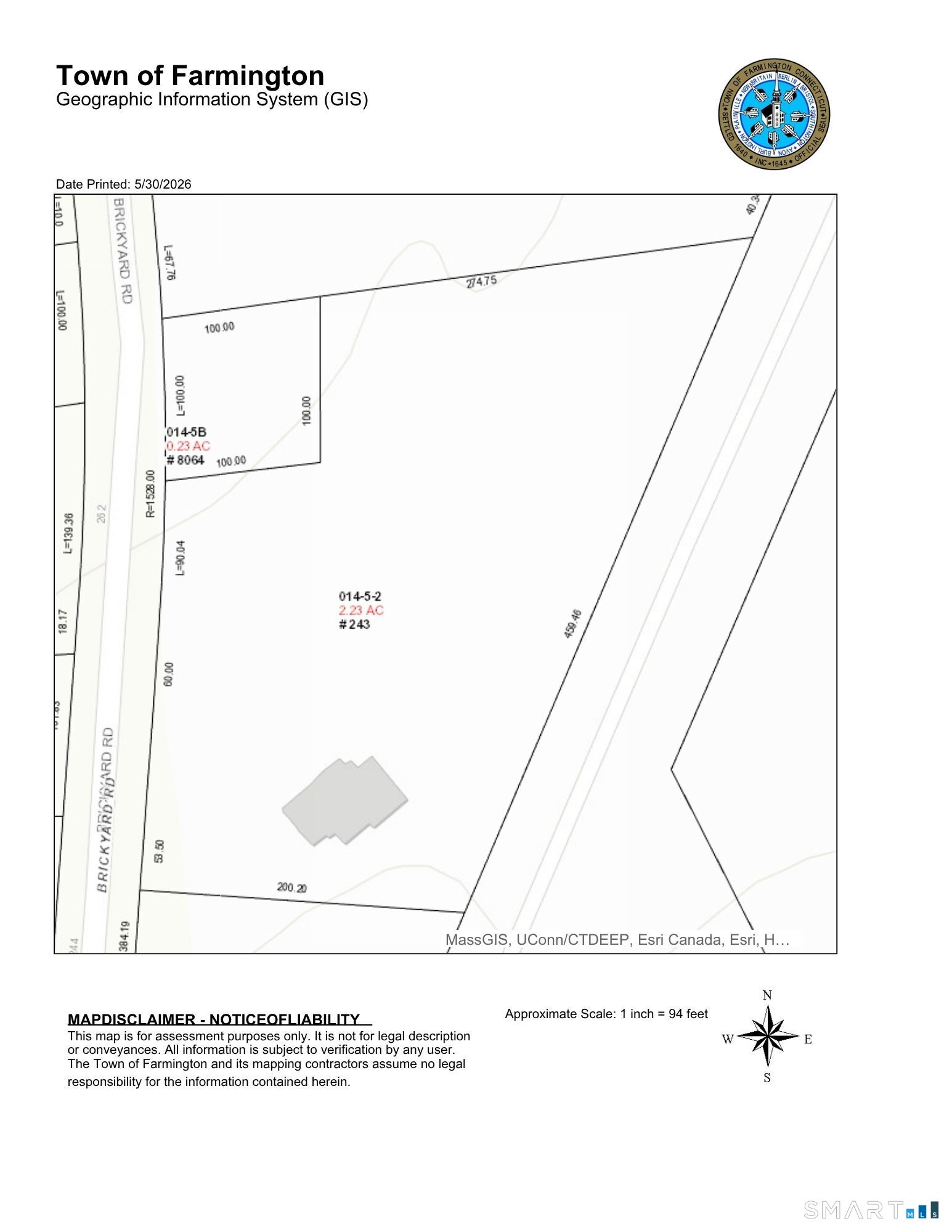 243 Brickyard Road Farmington CT 06032
