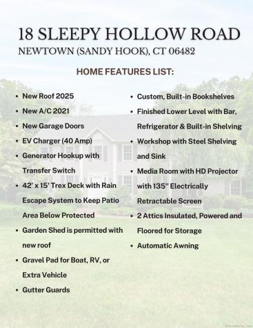 18 Sleepy Hollow Road Newtown CT 06482