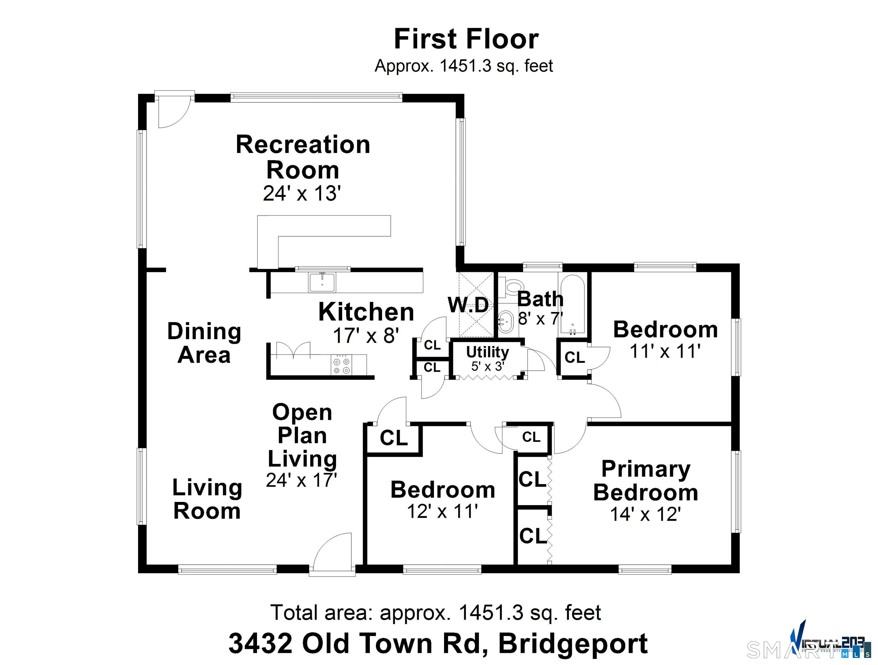 3432 Old Town Road Bridgeport CT 06606