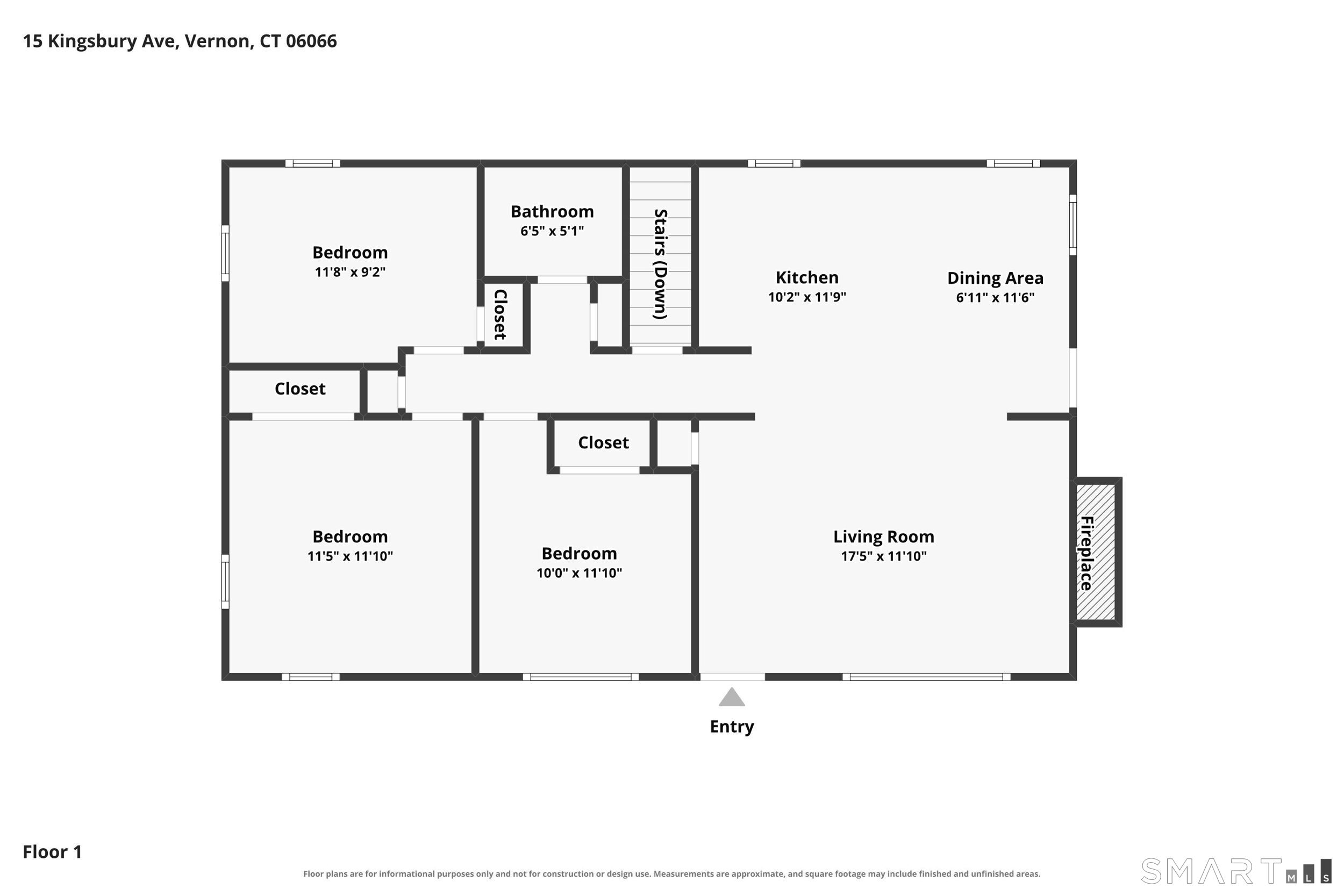 15 Kingsbury Avenue Vernon CT 06066