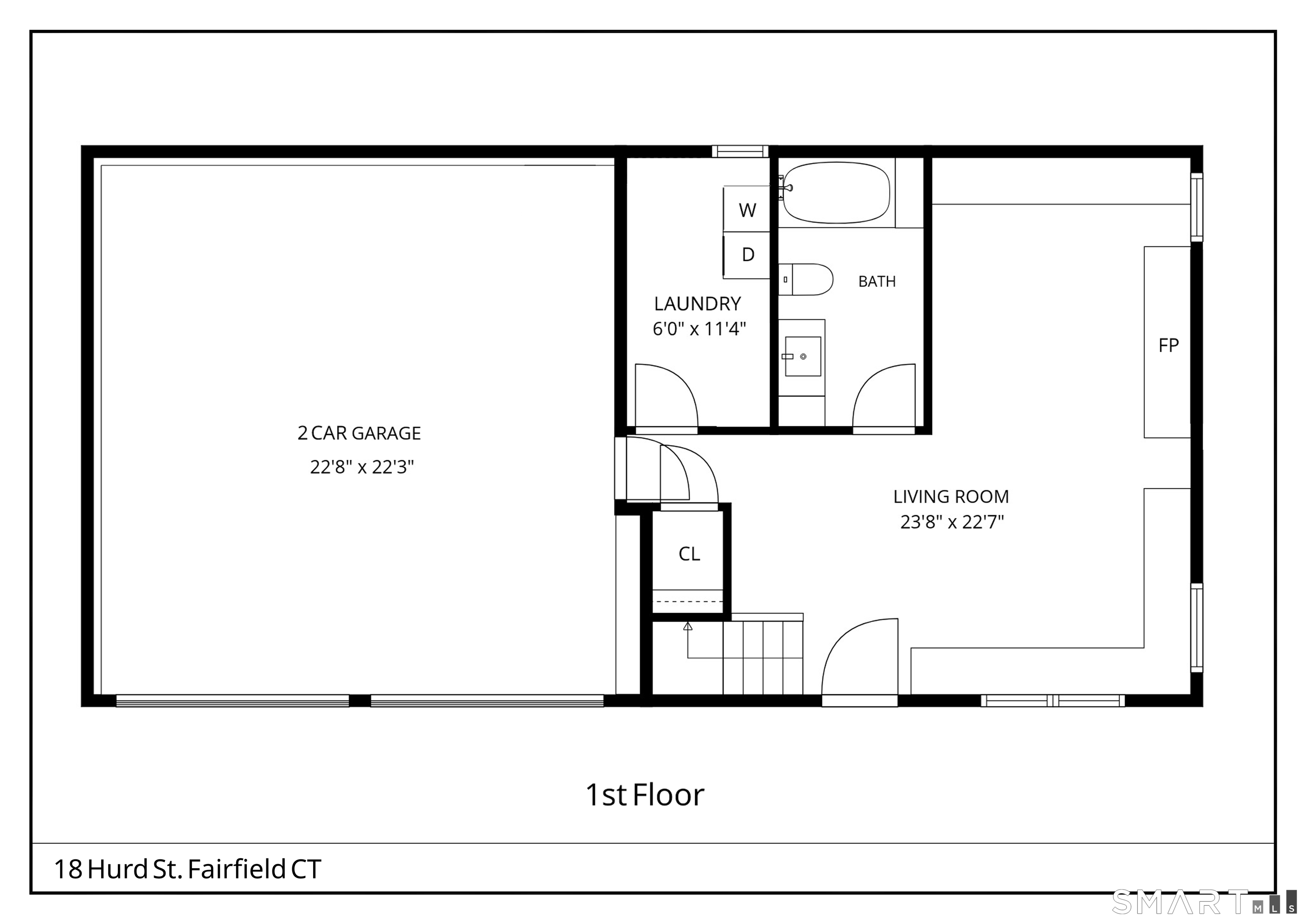 18 Hurd Street Fairfield CT 06824