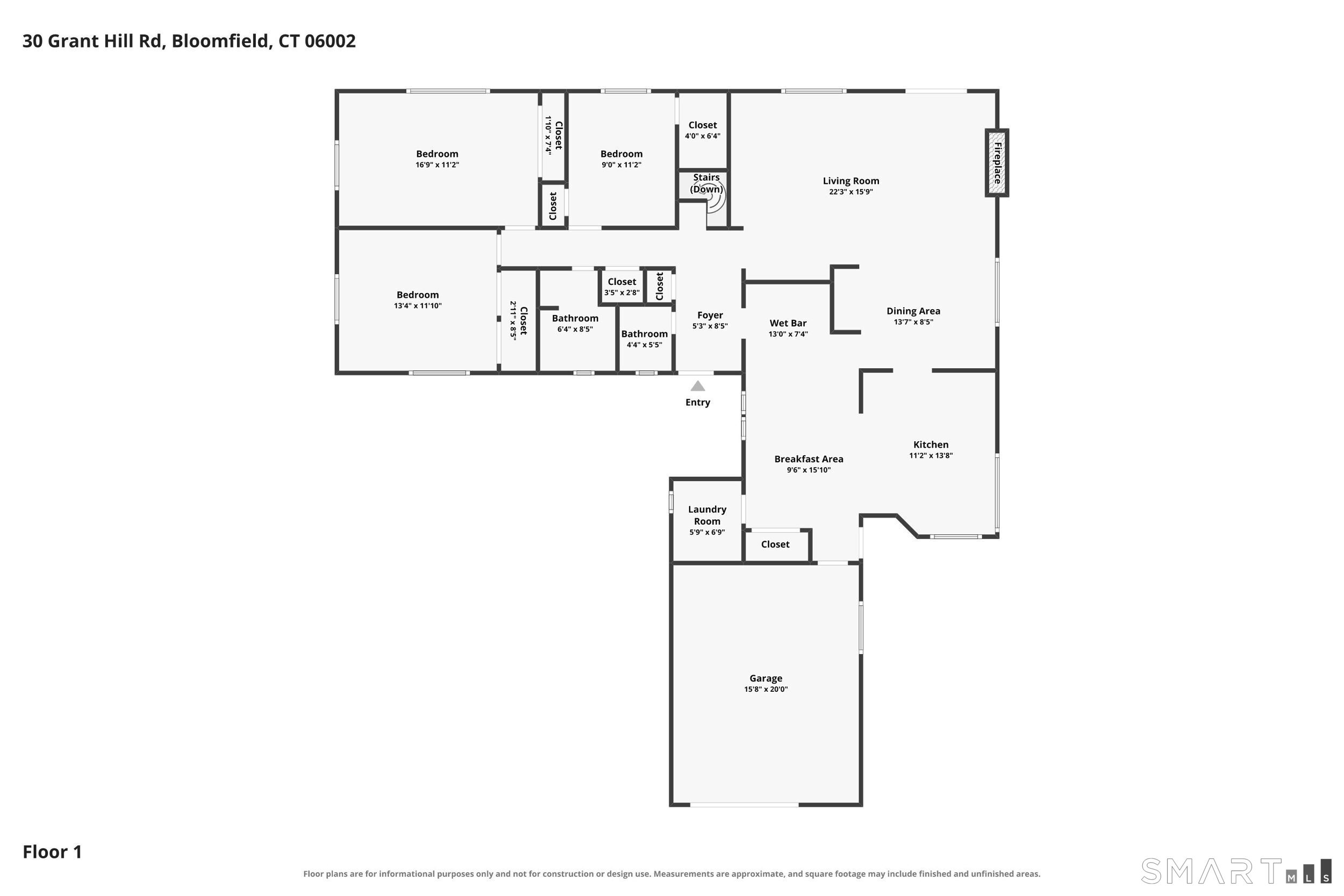 30 Grant Hill Road Bloomfield CT 06002