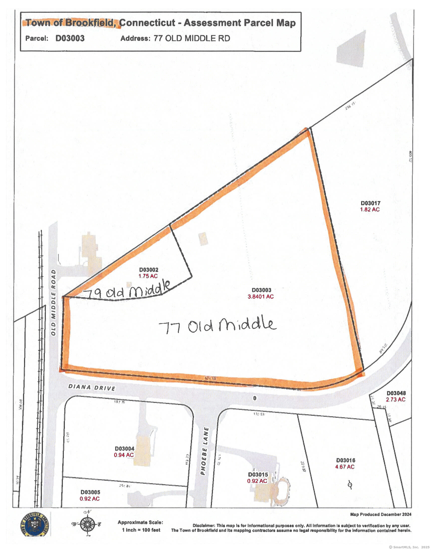 77 Old Middle Road Brookfield CT 06804