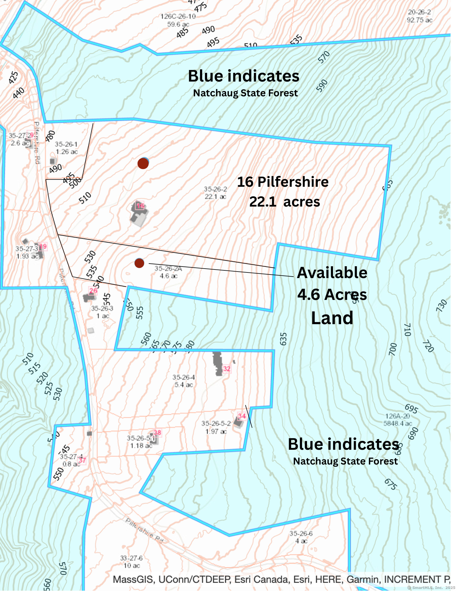16 Pilfershire Road Eastford CT 06242