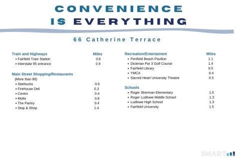 66 Catherine Terrace Fairfield CT 06824