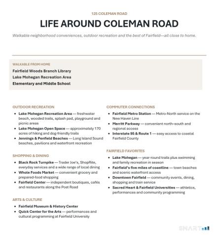 125 Coleman Road Fairfield CT 06825