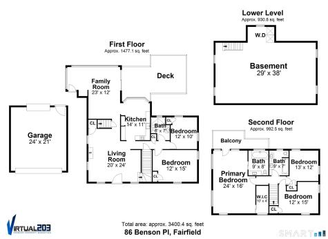86 Benson Place Fairfield CT 06824