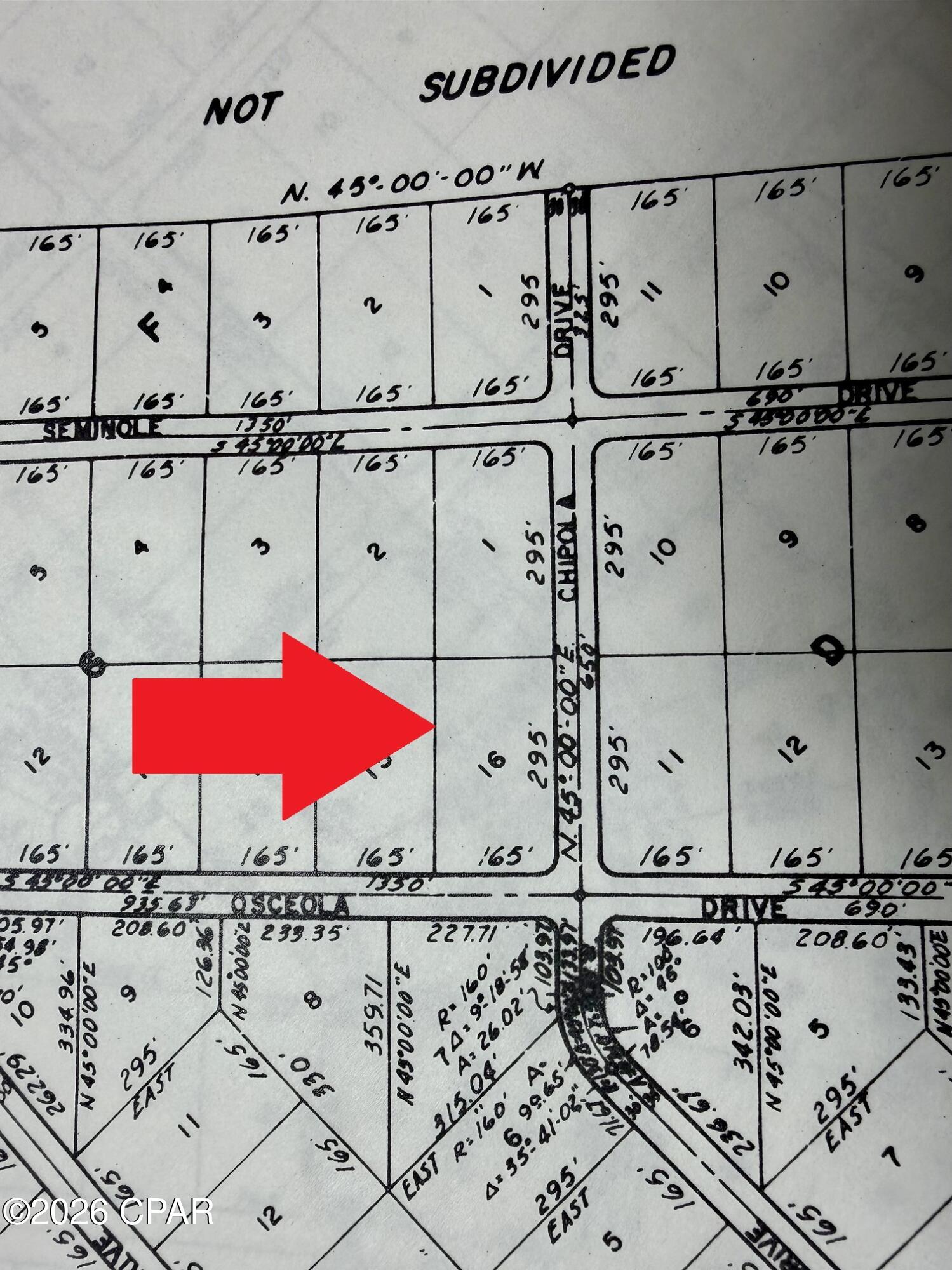 Lot 16 Osceola Drive Marianna FL 32448