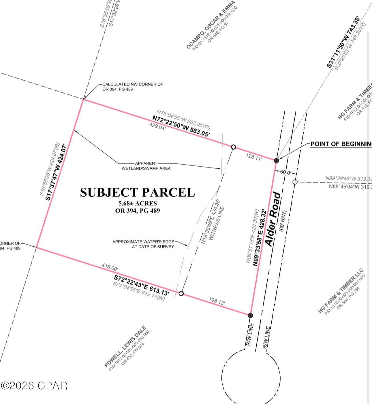 Lot 54 Reedy Creek Crossing Westville FL 32464