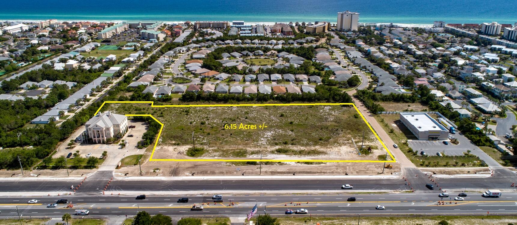 6.06 Acres ~ Highway 98 Frontage Miramar Beach FL 32550