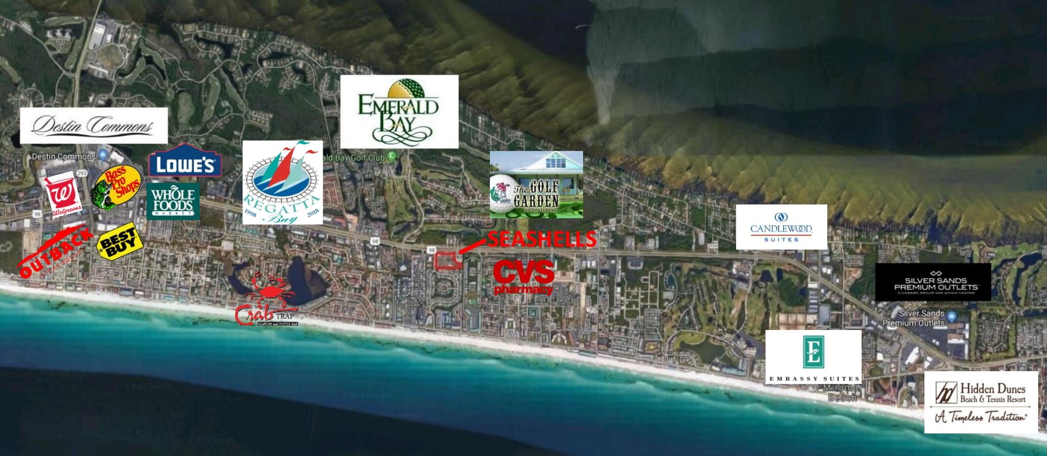 6.06 Acres ~ Highway 98 Frontage Miramar Beach FL 32550