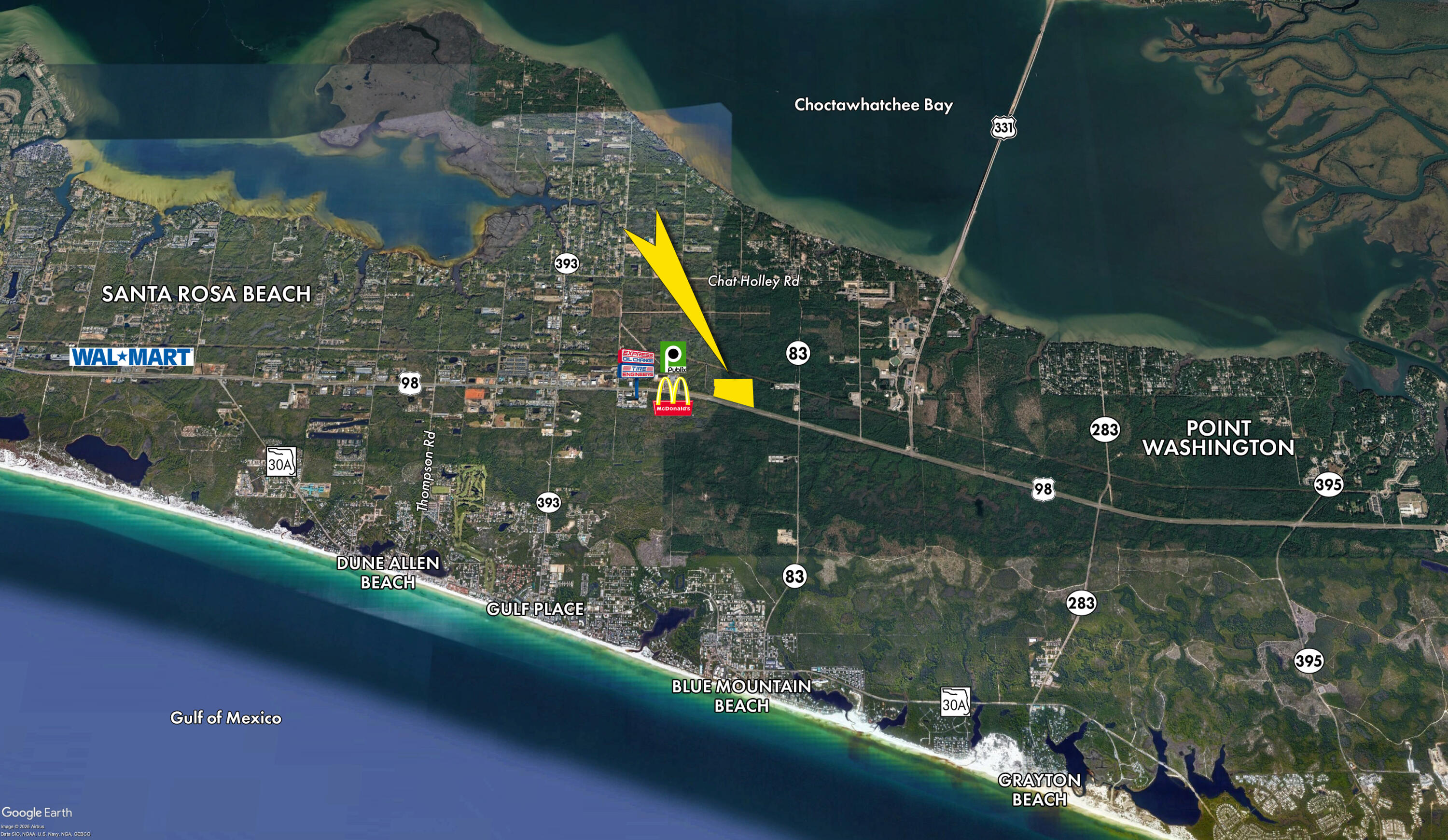 24-ACRES Highway 98 Santa Rosa Beach FL 32459