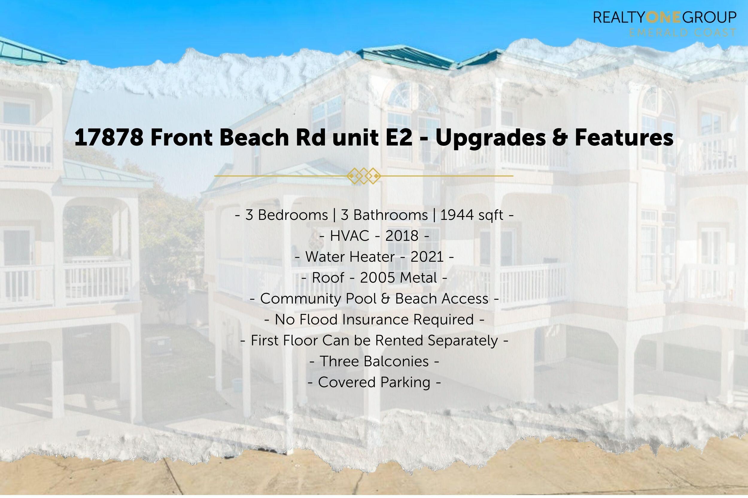 17878 Front Beach Road Panama City Beach FL 32413