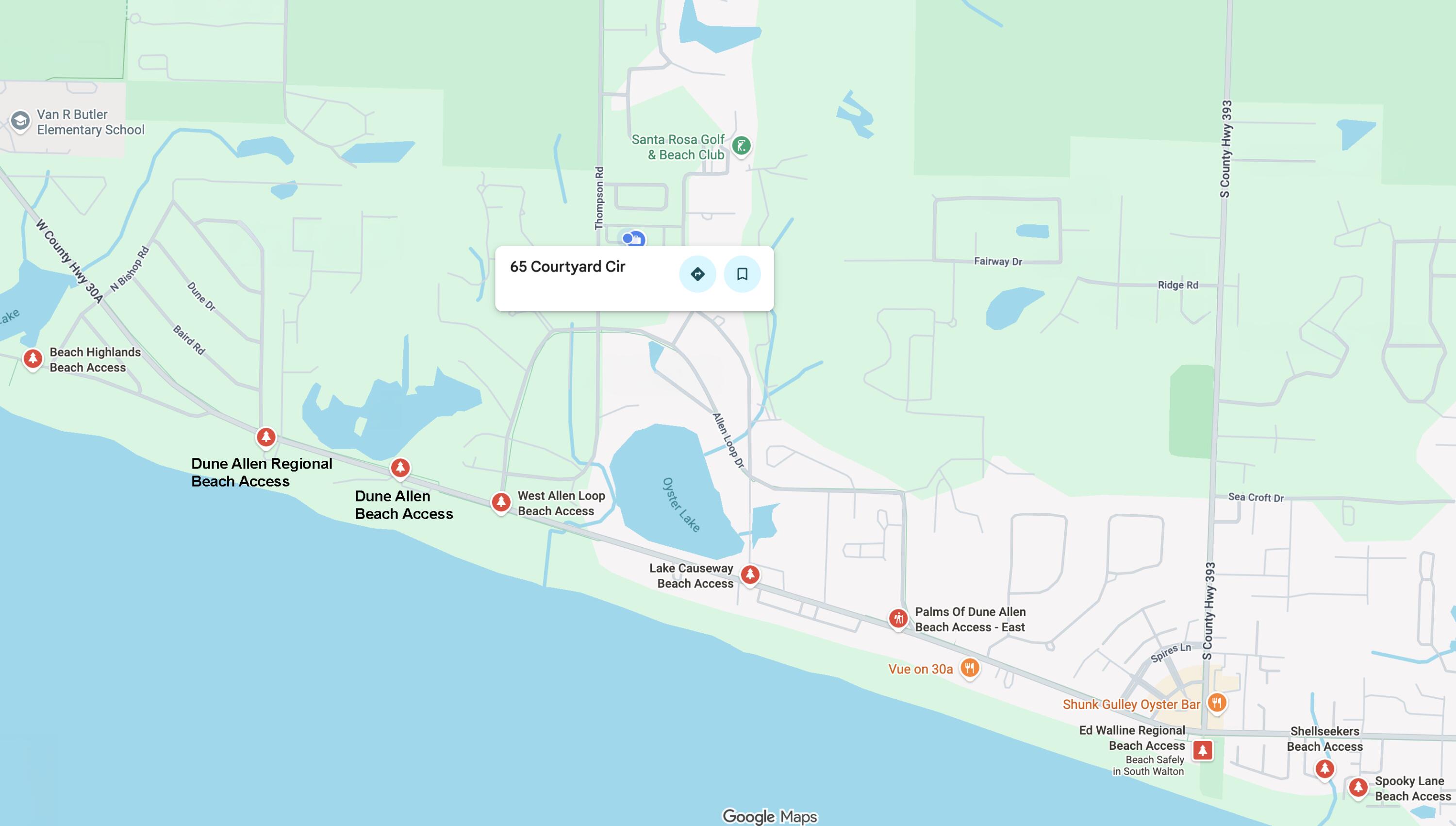 65 Courtyard Circle Santa Rosa Beach FL 32459