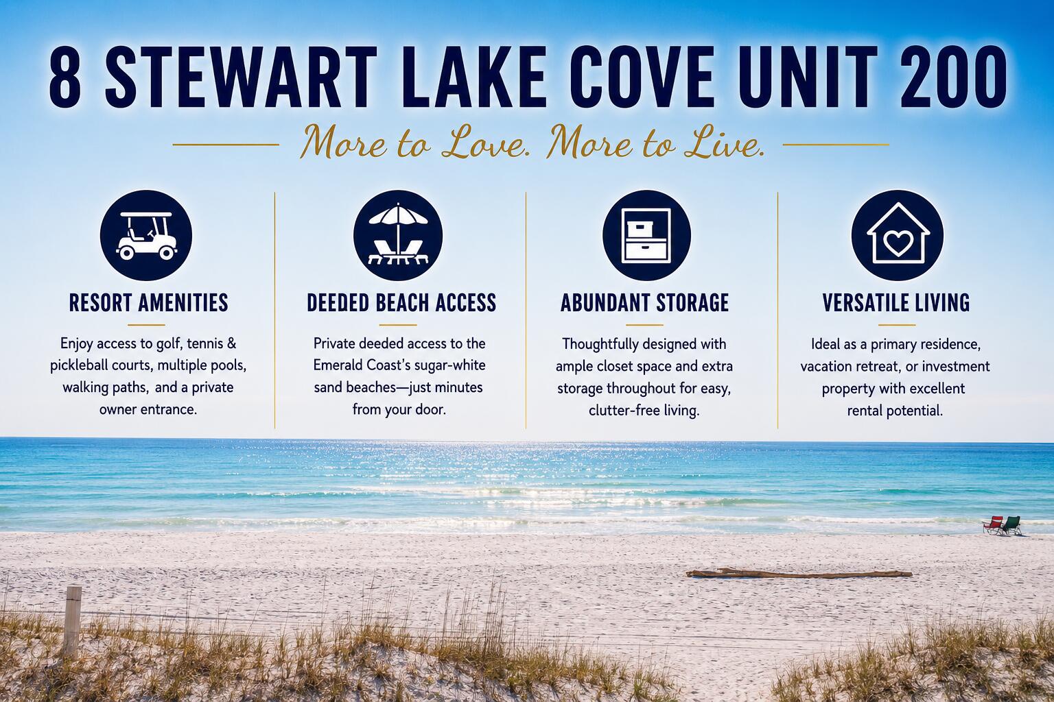 8 Stewart Lake Cove Miramar Beach FL 32550