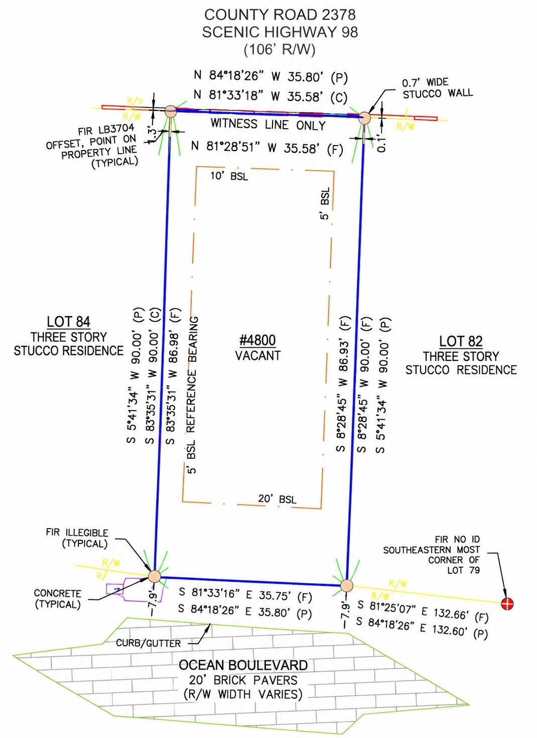 Lot 83 Ocean Boulevard Destin FL 32541