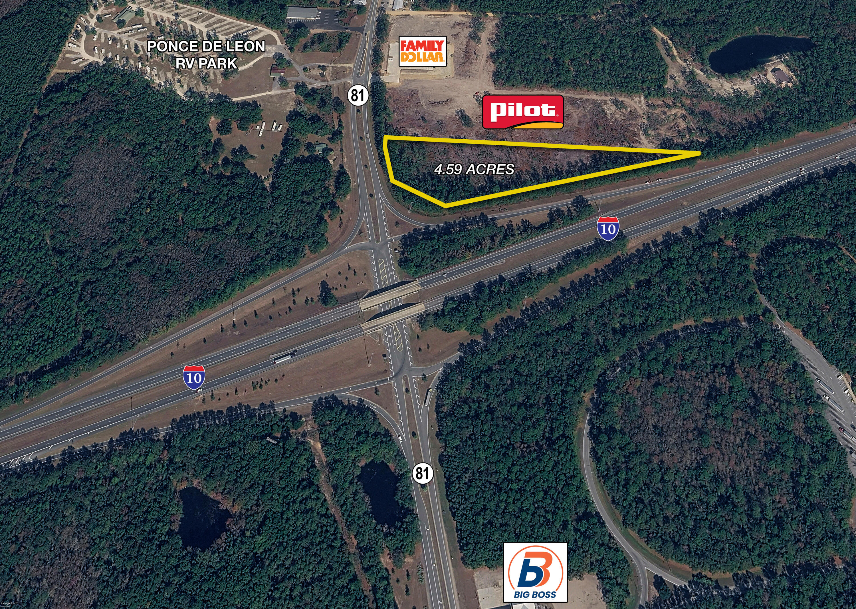 ±4.5 Acres Highway 81 Ponce De Leon FL 32455