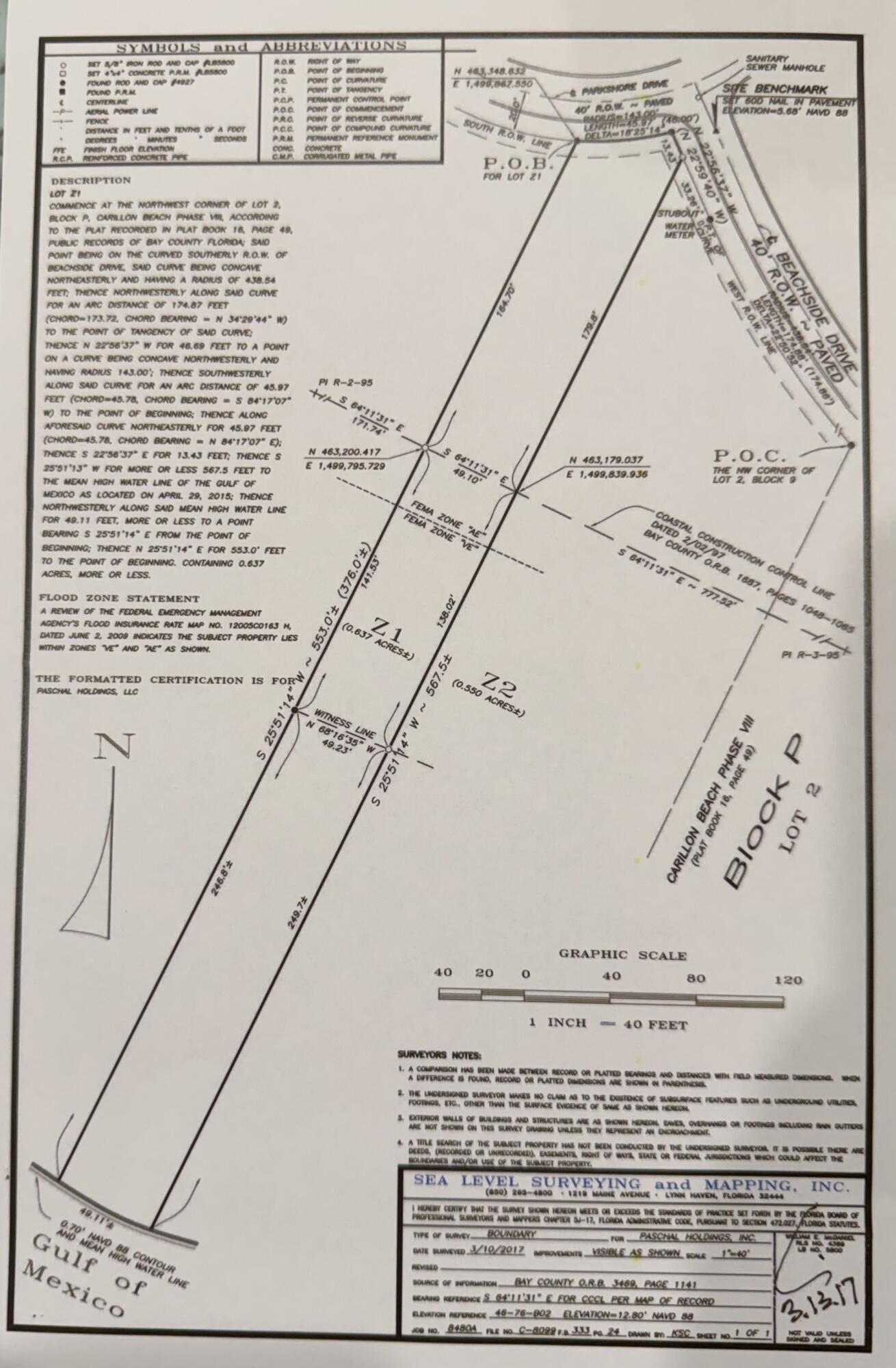 Lot Z-1 Beachside Drive Panama City Beach FL 32413
