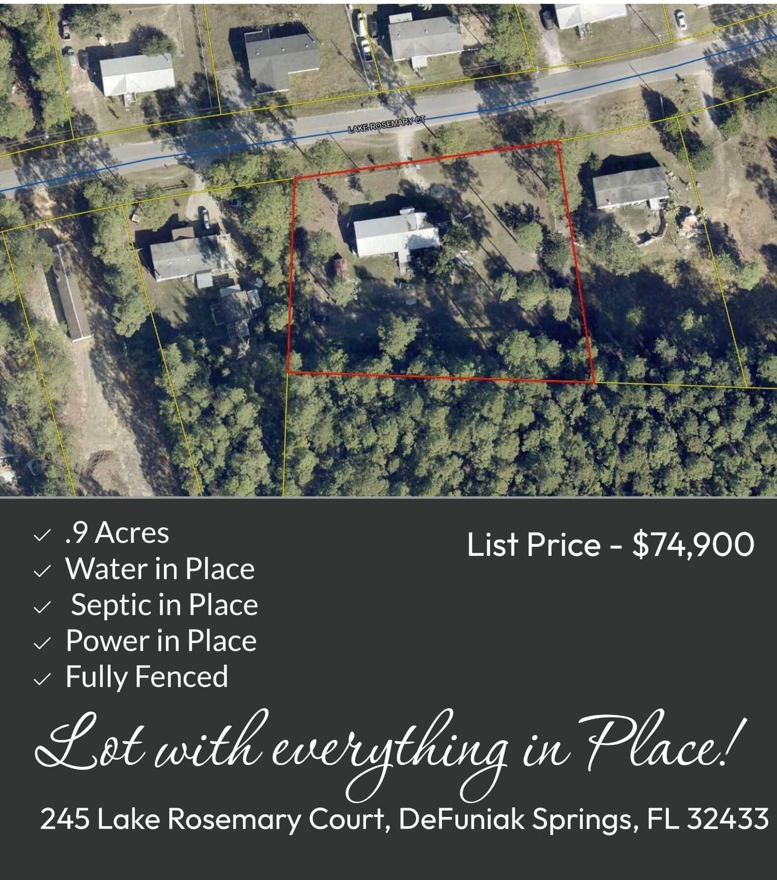 245 Lake Rosemary Court Defuniak Springs FL 32433