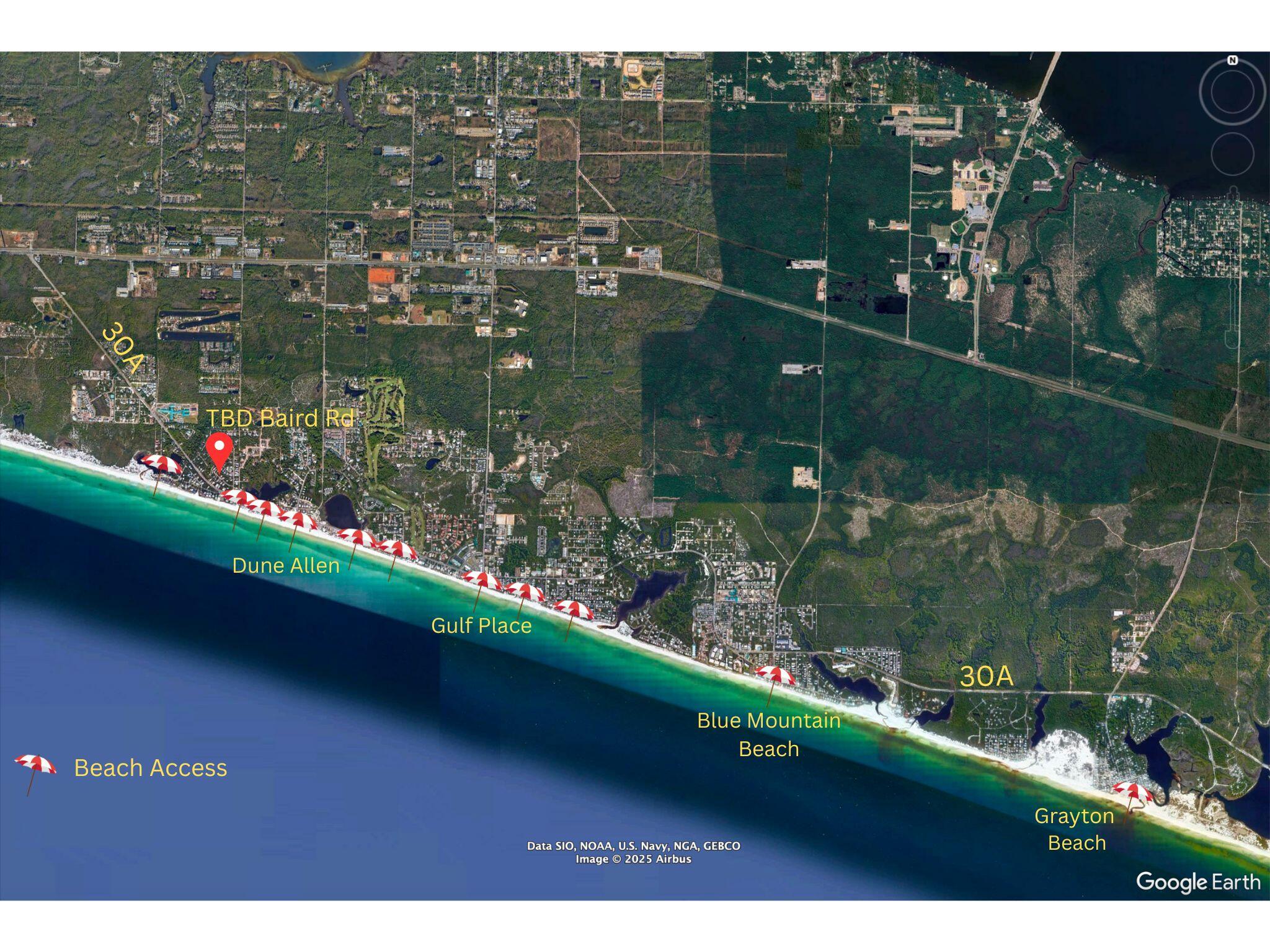 Tbd Baird Road Santa Rosa Beach FL 32459