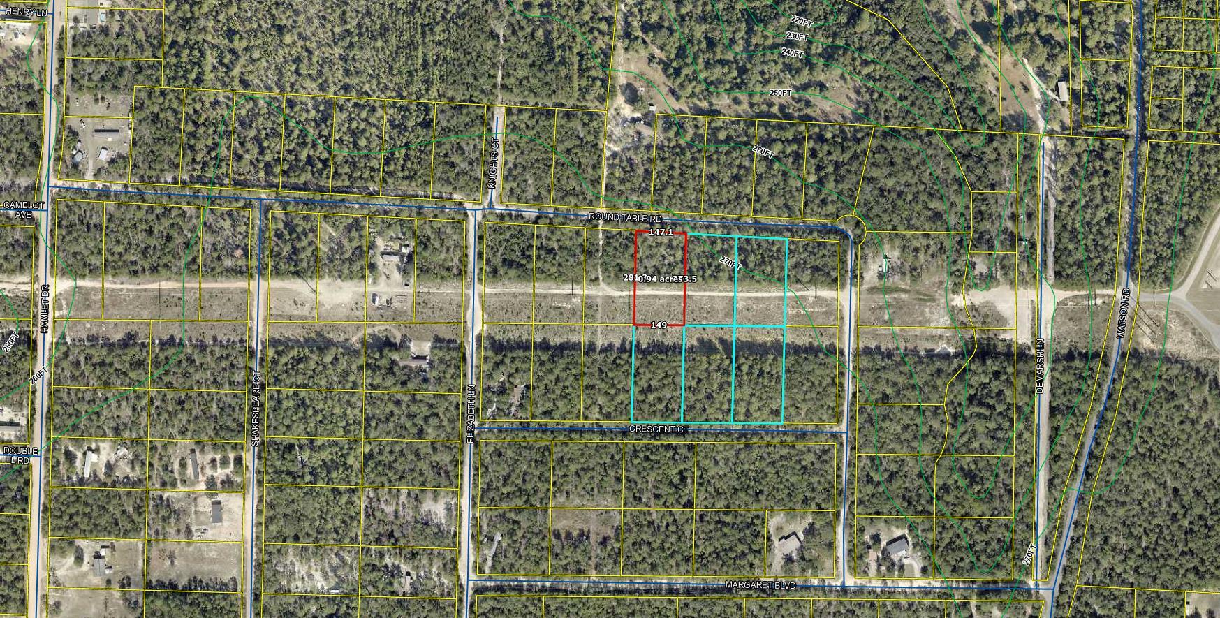 Lot 4 & 5 Round Table Road Defuniak Springs FL 32433