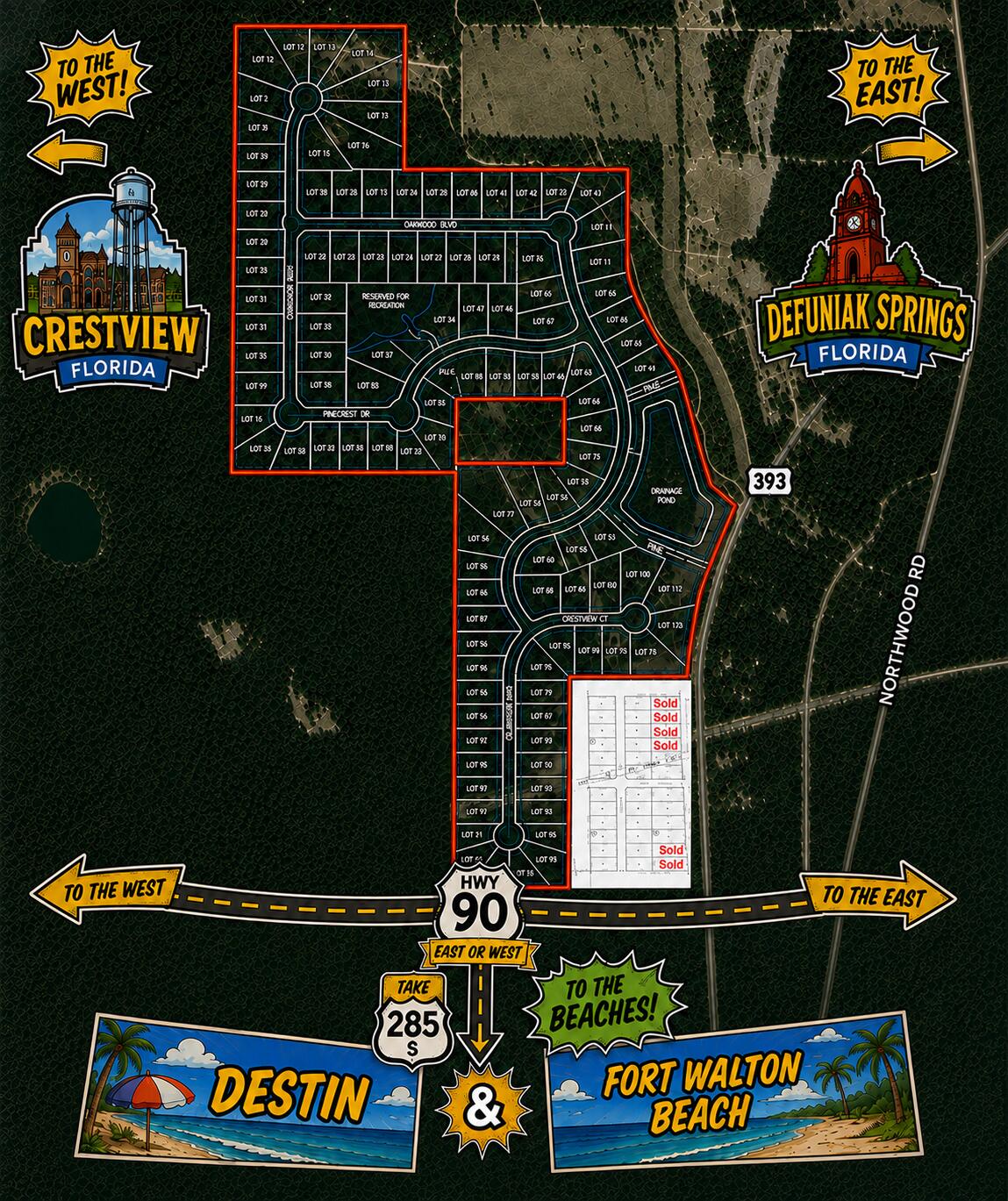 27 Lots Highway 393 Crestview FL 32539