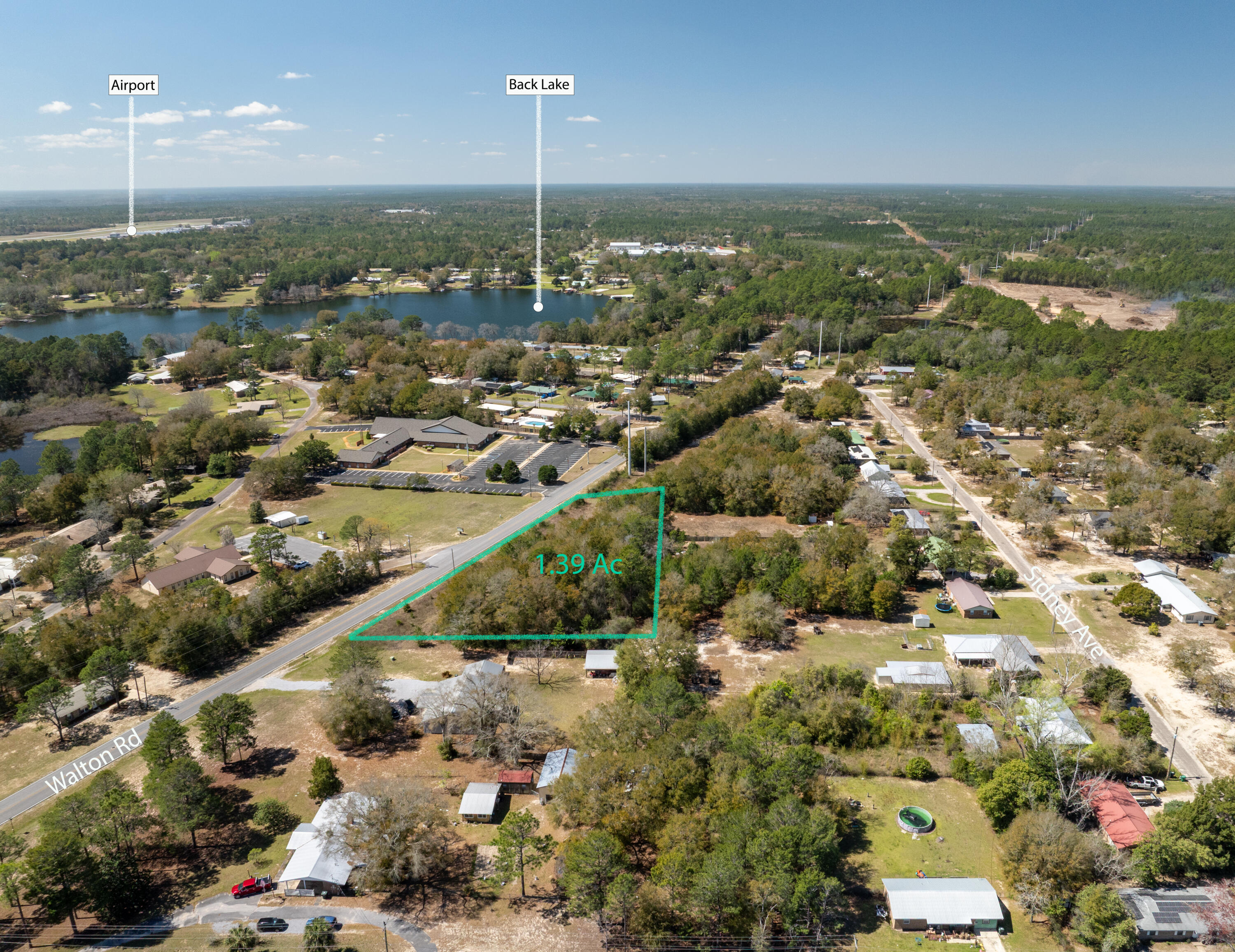 1.385 Acres On Walton Road Defuniak Springs FL 32433