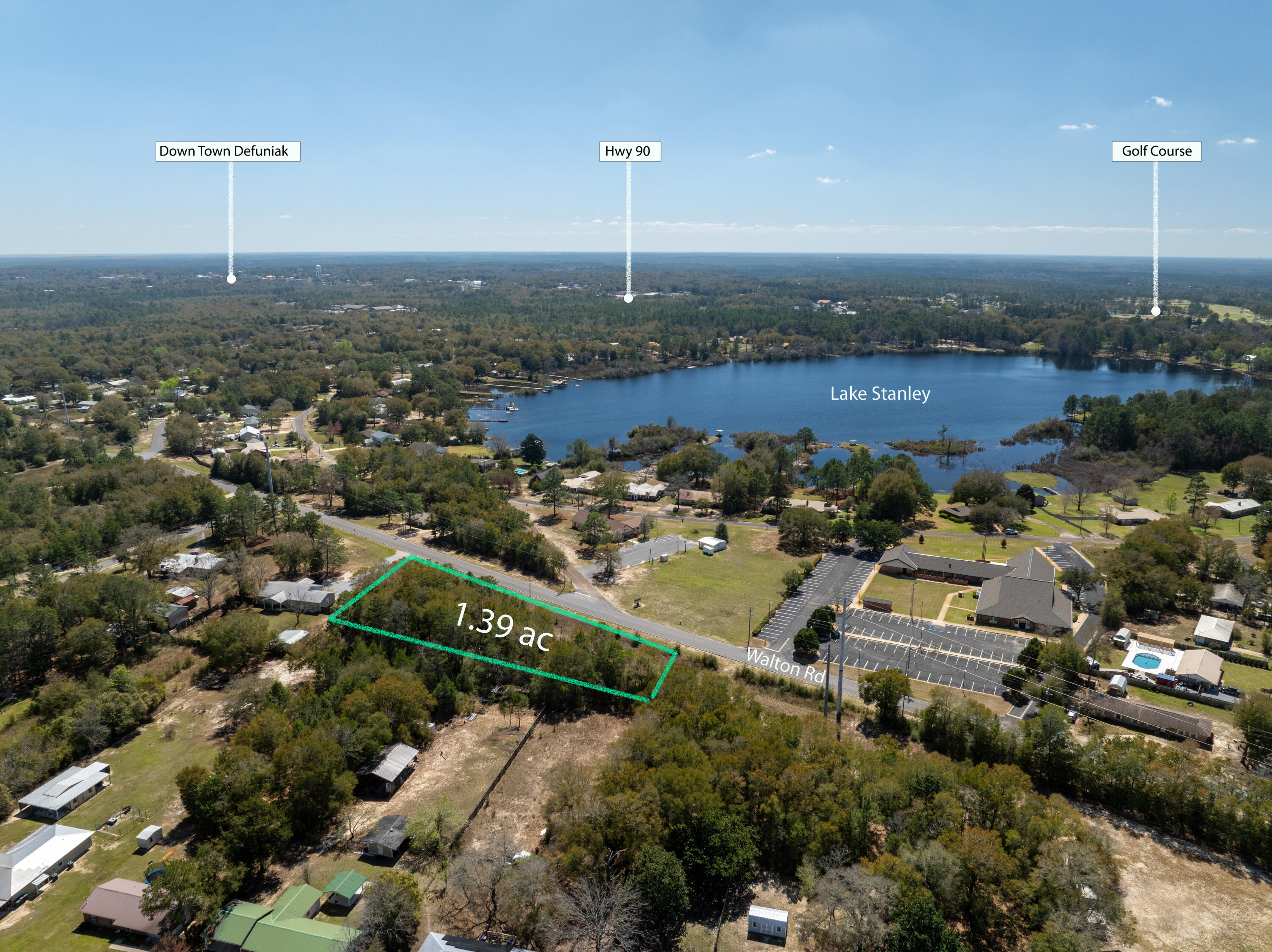 1.385 Acres On Walton Road Defuniak Springs FL 32433
