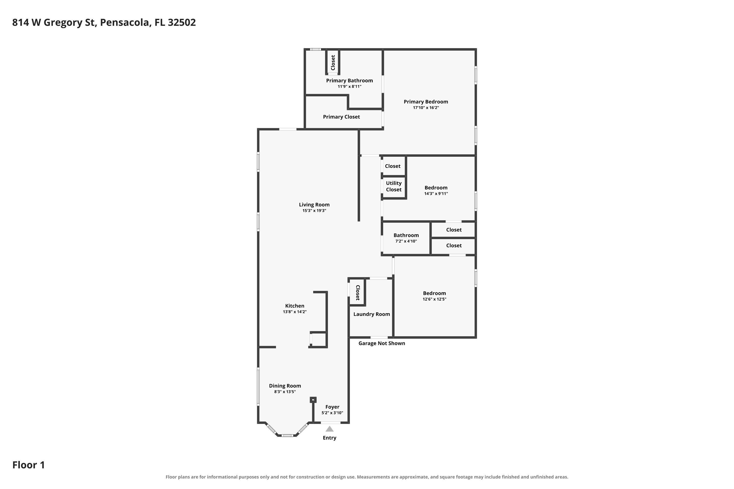 814 W Gregory Street Pensacola FL 32502