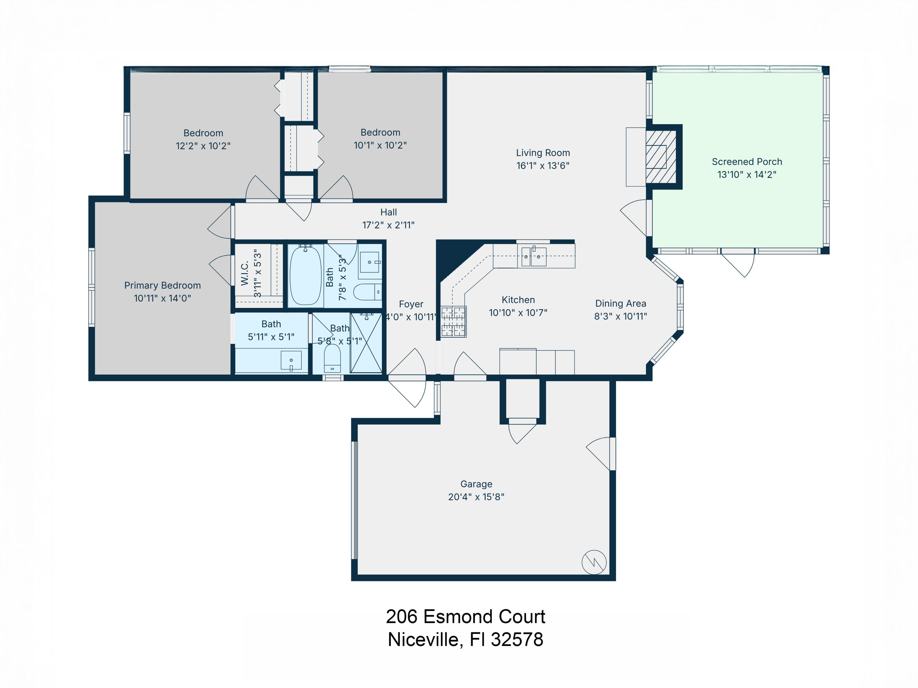 206 Esmond Court Niceville FL 32578