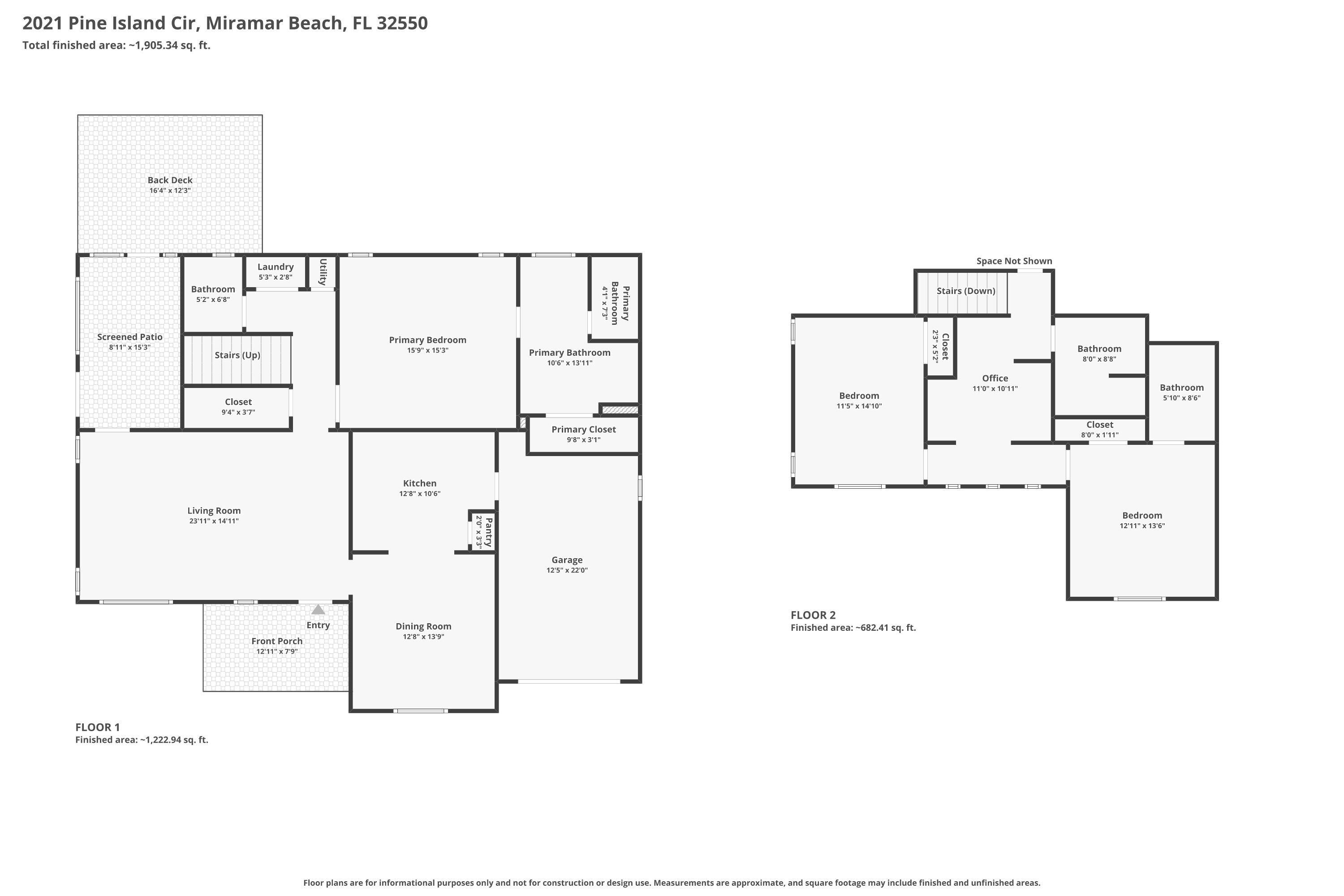 2021 Pine Island Circle Miramar Beach FL 32550