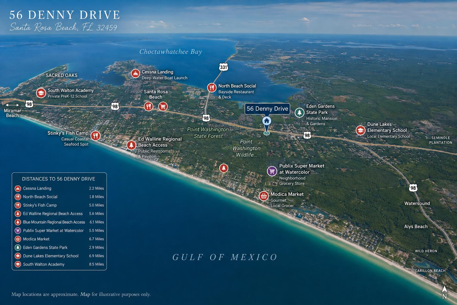 56 Denny Drive Santa Rosa Beach FL 32459