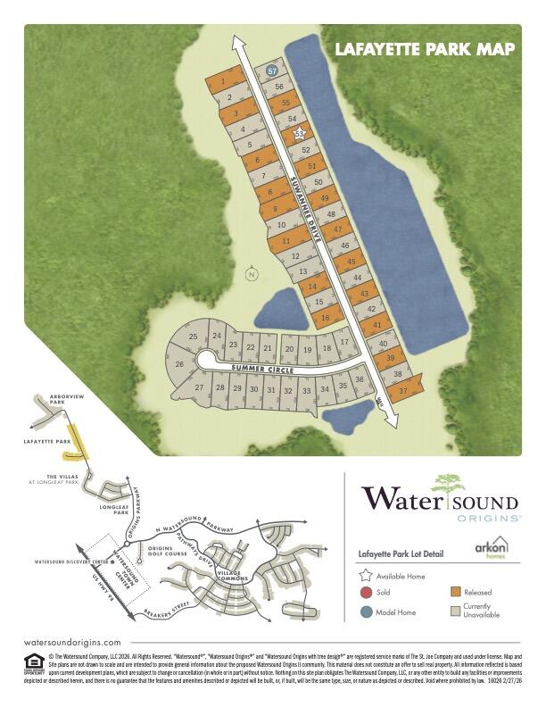 Tbd Suwannee Drive Watersound FL 32461