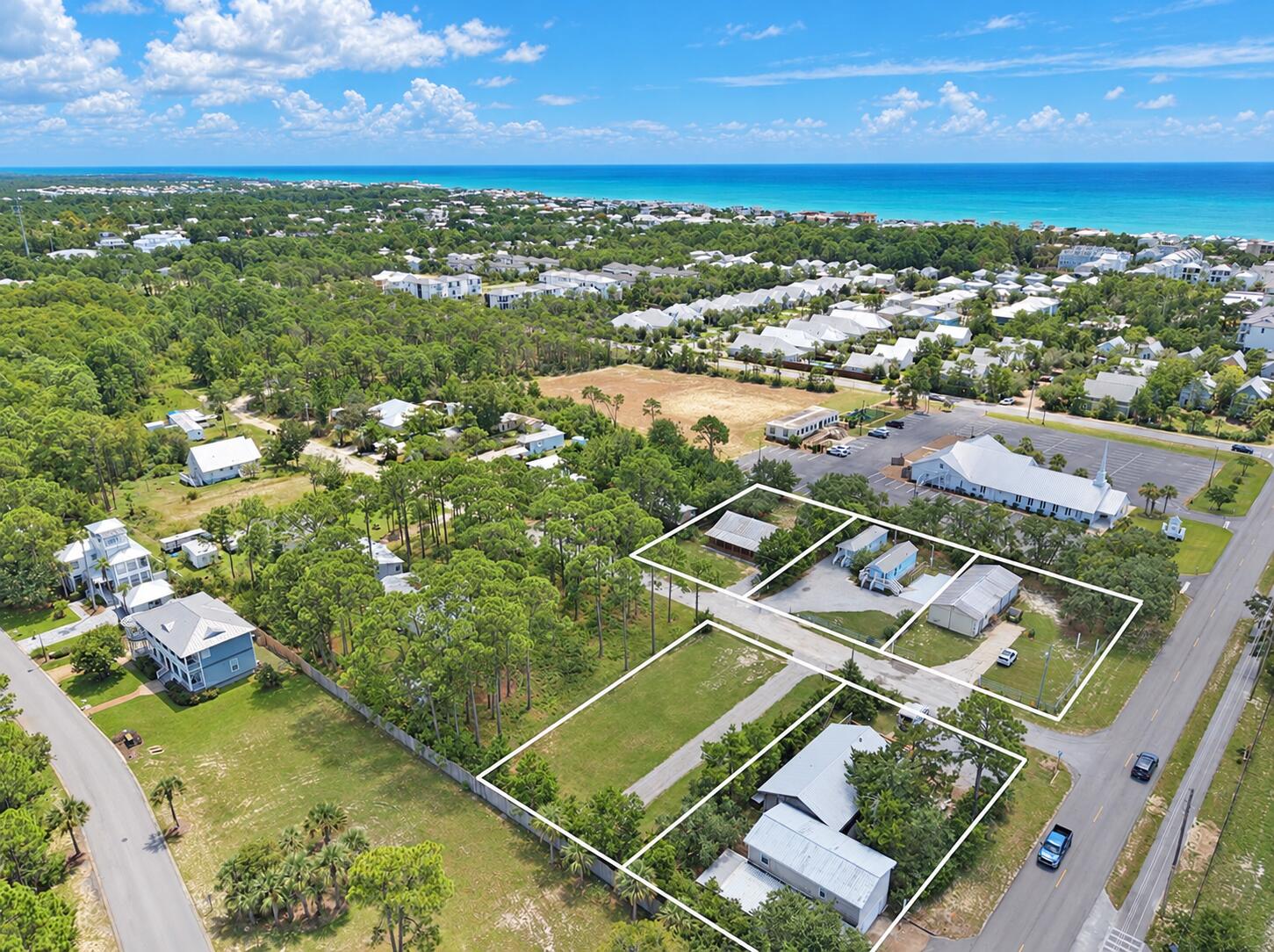 Multiple 5 Properties-country Club Drive Santa Rosa Beach FL 32459