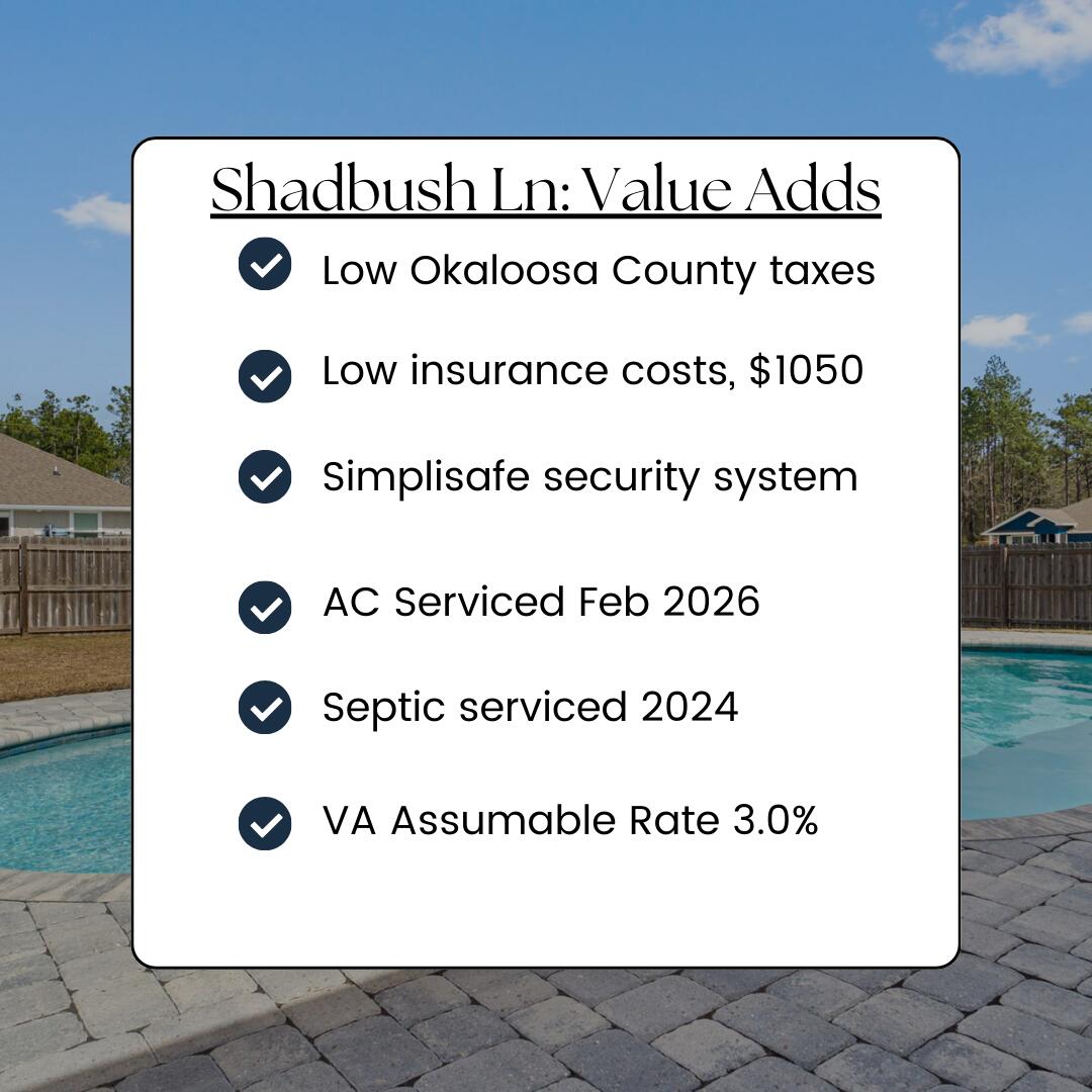 3537 Shadbush Lane Crestview FL 32539