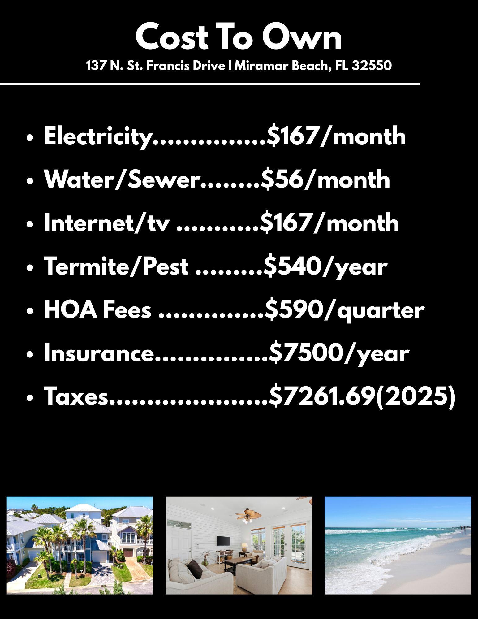 137 St Francis Drive Miramar Beach FL 32550