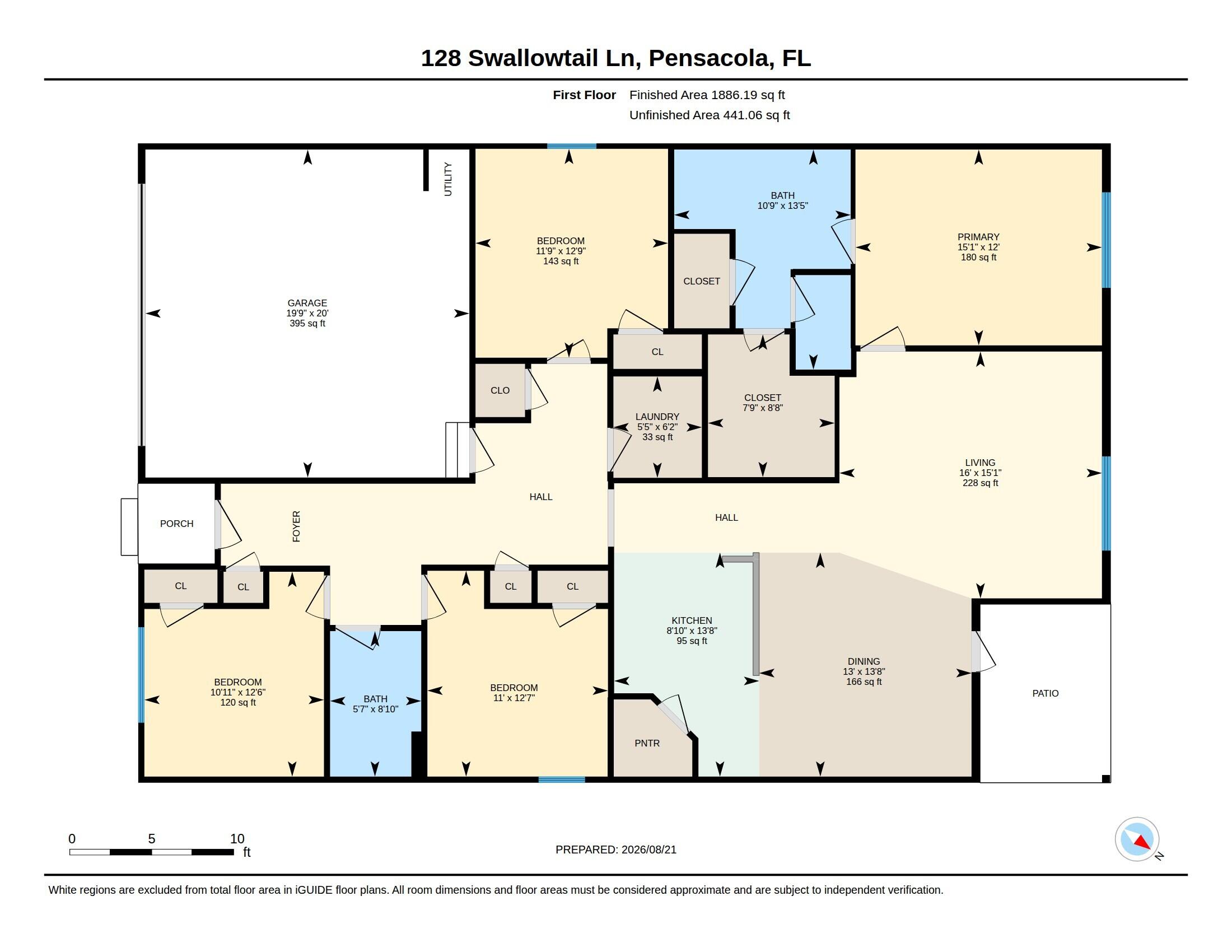 128 Swallowtail Lane Pensacola FL 32503